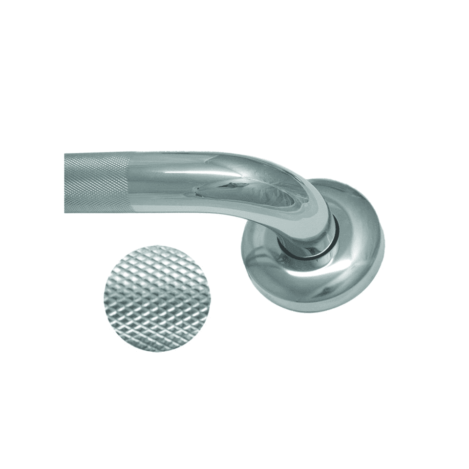 knurled grab rails