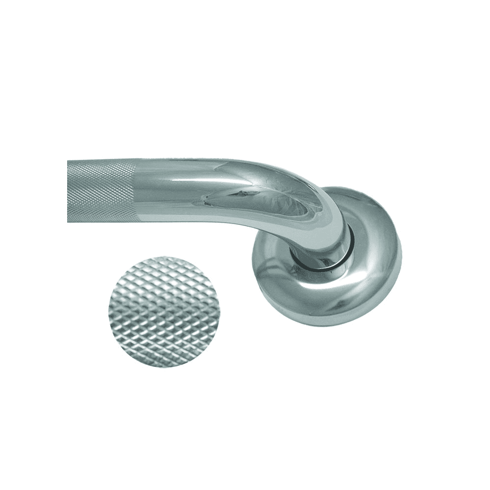 knurled grab rails