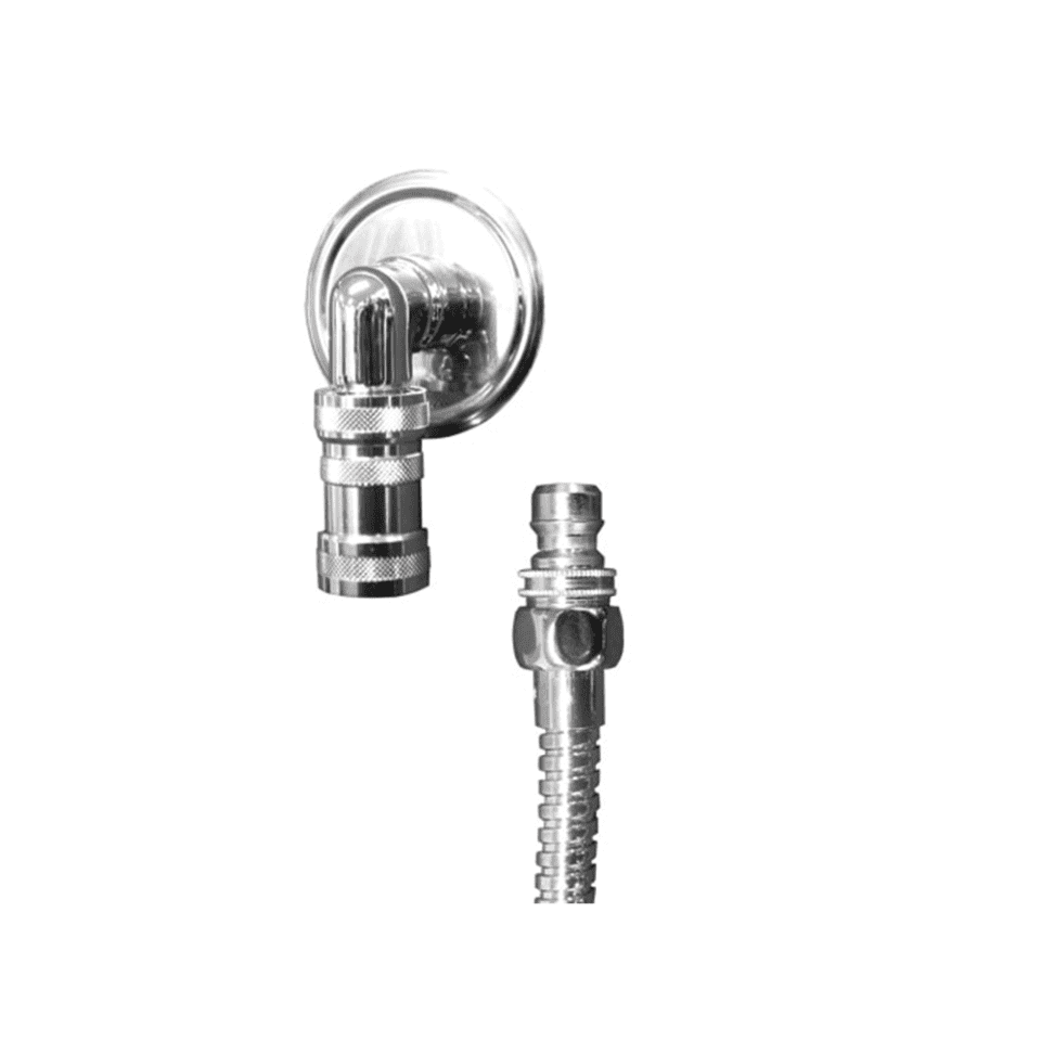 quick release shower hose coupling