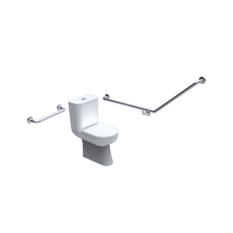 accessible toilet grab rails