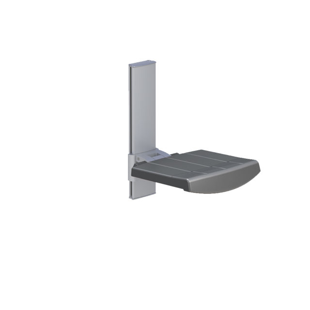 Variation #333 of WALL MOUNTED SHOWER SEAT, HEIGHT ADJUSTABLE