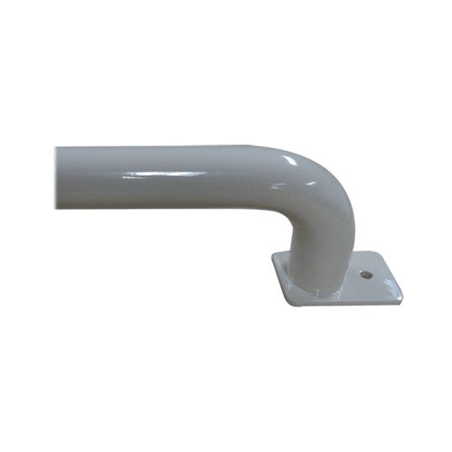 Narrow flange grab rail