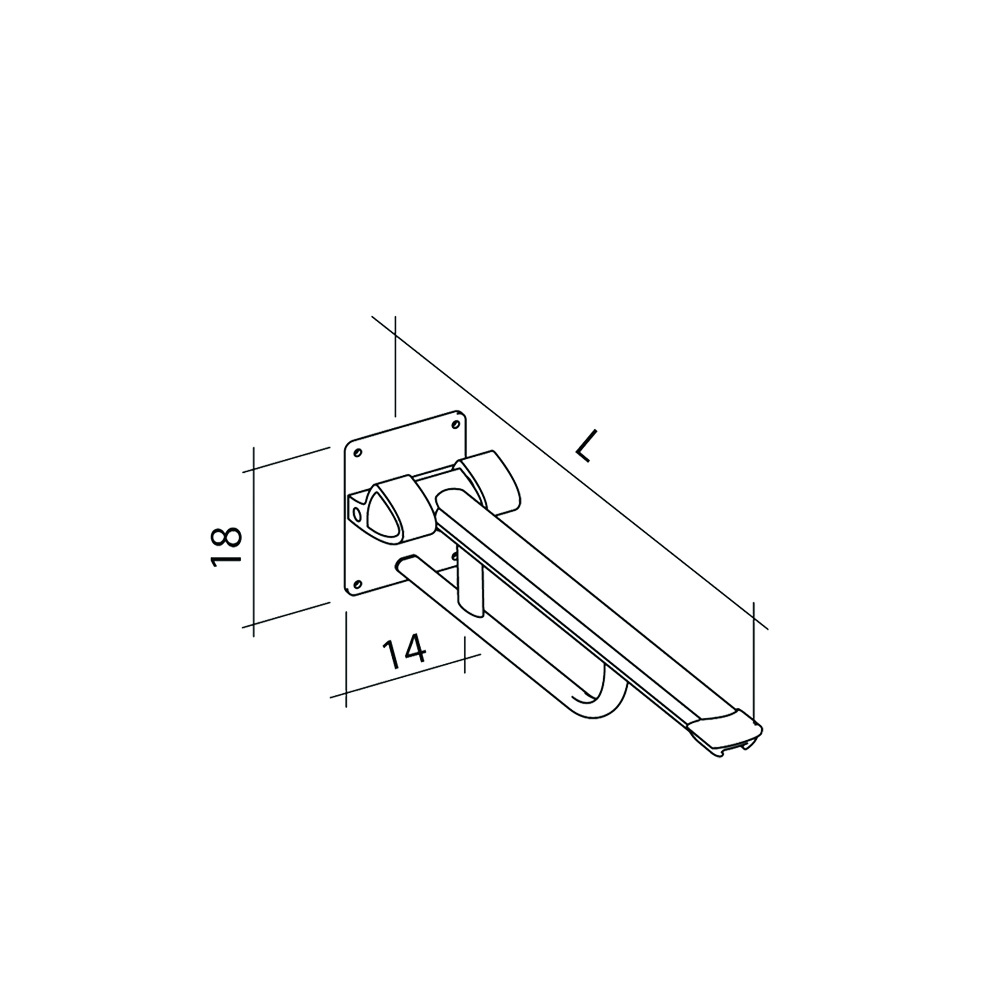 22-101-xx-wall-mounted-lift-up-arm-support-diagram