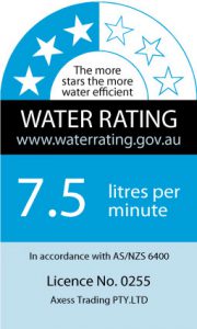 Axess-Trading-WELS-7.5-Litre-3-Star-Lable