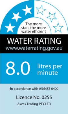 Axess-Trading-WELS-8.0-Litre-3-Star-Lable
