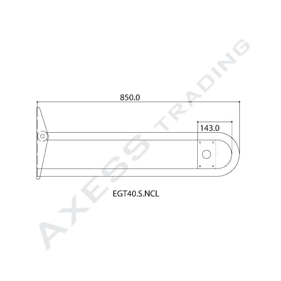 drop down grab rail with nurse call