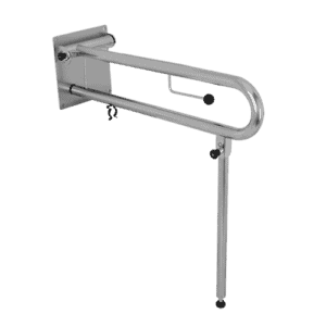 T46 BARIATRIC TOILET DROP DOWN HAND RAIL