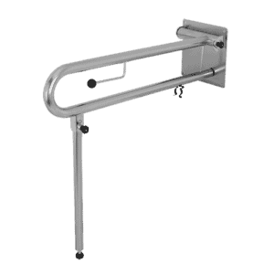 T46 BARIATRIC TOILET DROP DOWN HAND RAIL