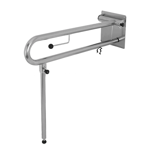 T46 BARIATRIC TOILET DROP DOWN HAND RAIL