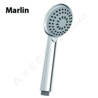 SYSCPRET - HAND SHOWER SET with Sliding Shower Bracket to Fit 32mm Grabrail 3 Marlin hand shower