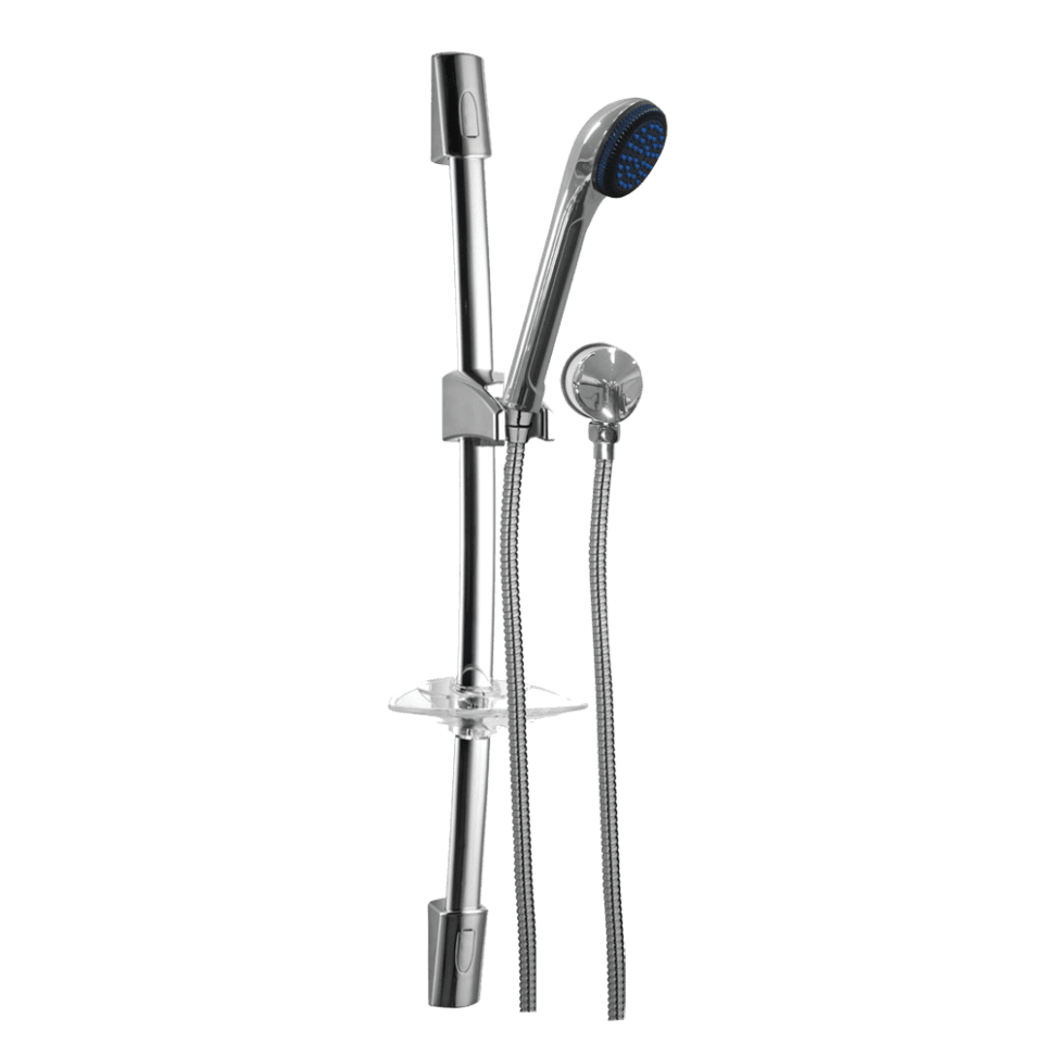 hand shower on glide rail