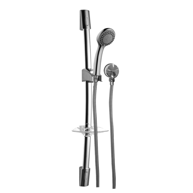 hand shower on glide rail