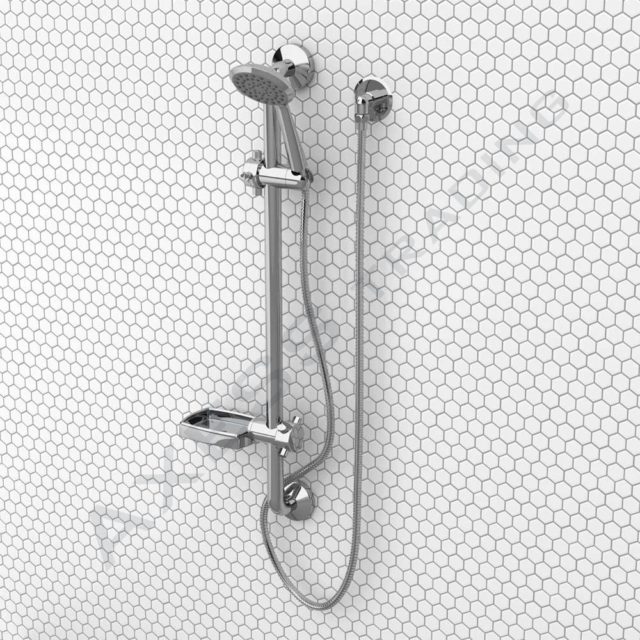 shower grab rail set