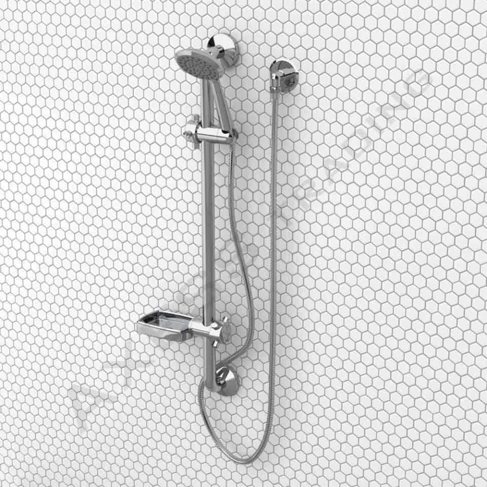 shower grab rail set