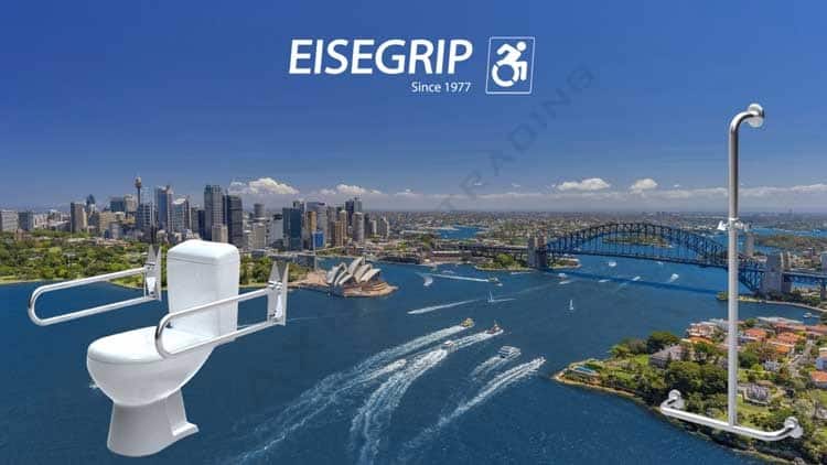 Grab Rails & banister rails for Sydney 1 Stainless Steel Grab Rails