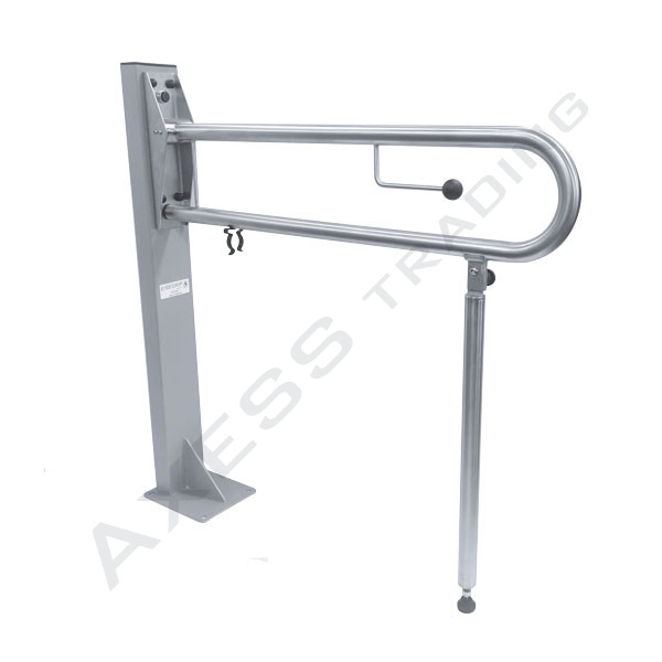 DROP-DOWN TOILET RAIL WITH FOLD OUT SUPPORT LEG EGT42 2 DROP-DOWN TOILET RAIL WITH FOLD OUT SUPPORT LEG EGT42 2